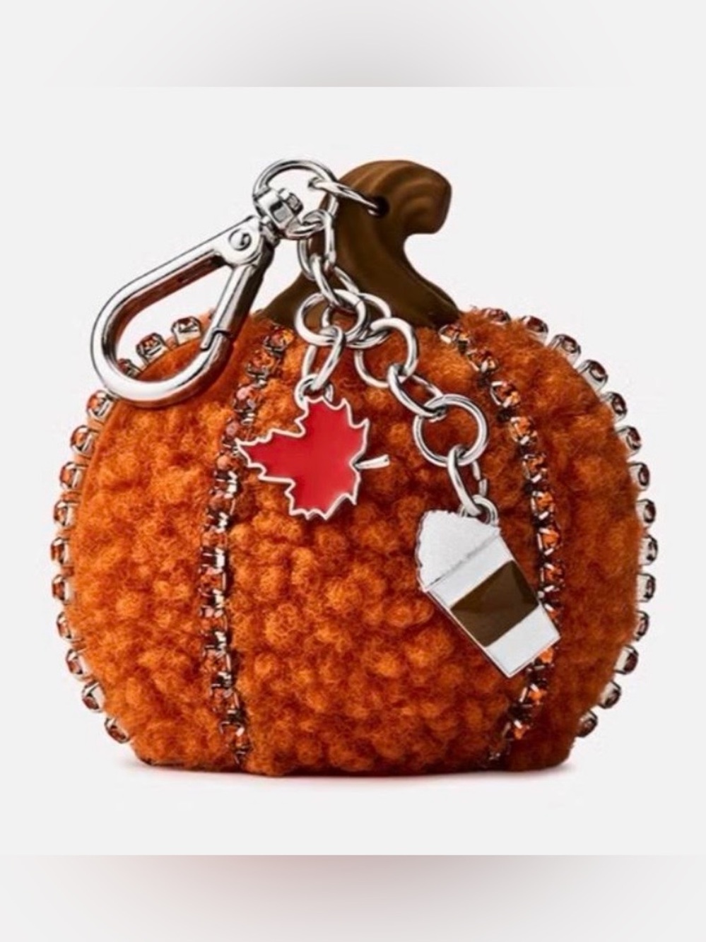 NWT Bath & Body Works pumpkin pocket bac holder